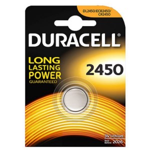 DURACELL PILE BOUTON CR2450...