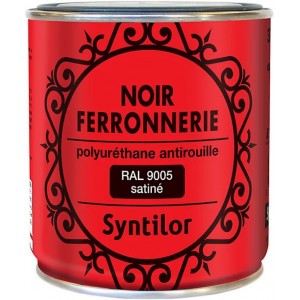 PEINTURE FERRONNERIE NOIR...